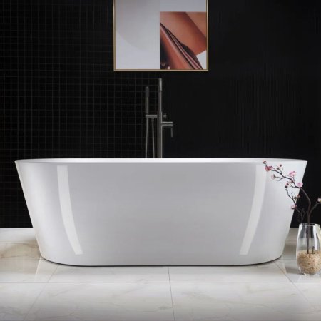  The Best Freestanding Tubs Option: Woodbridge B1701 Acrylic Freestanding Soaking Bathtub