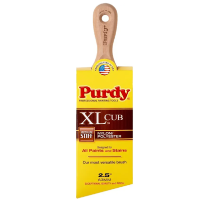 The Best Paint Brushes for Cabinets Option: Purdy XL Cub Angled Sash Brush