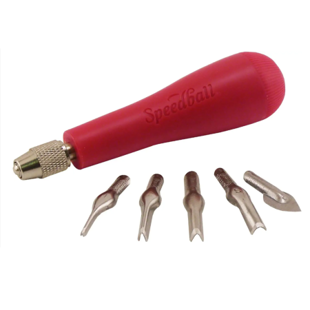  The Best Pumpkin Carving Tools Option: Speedball Linoleum Cutter Assortment