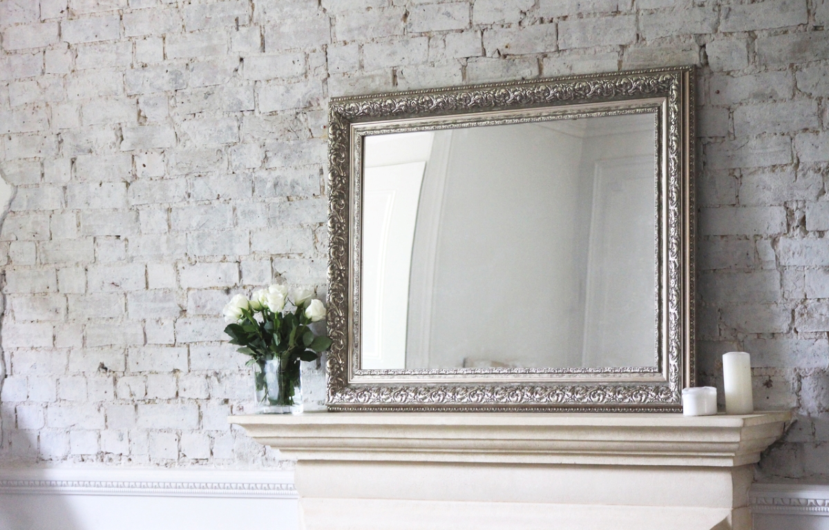 decorating with mirrors texture frame