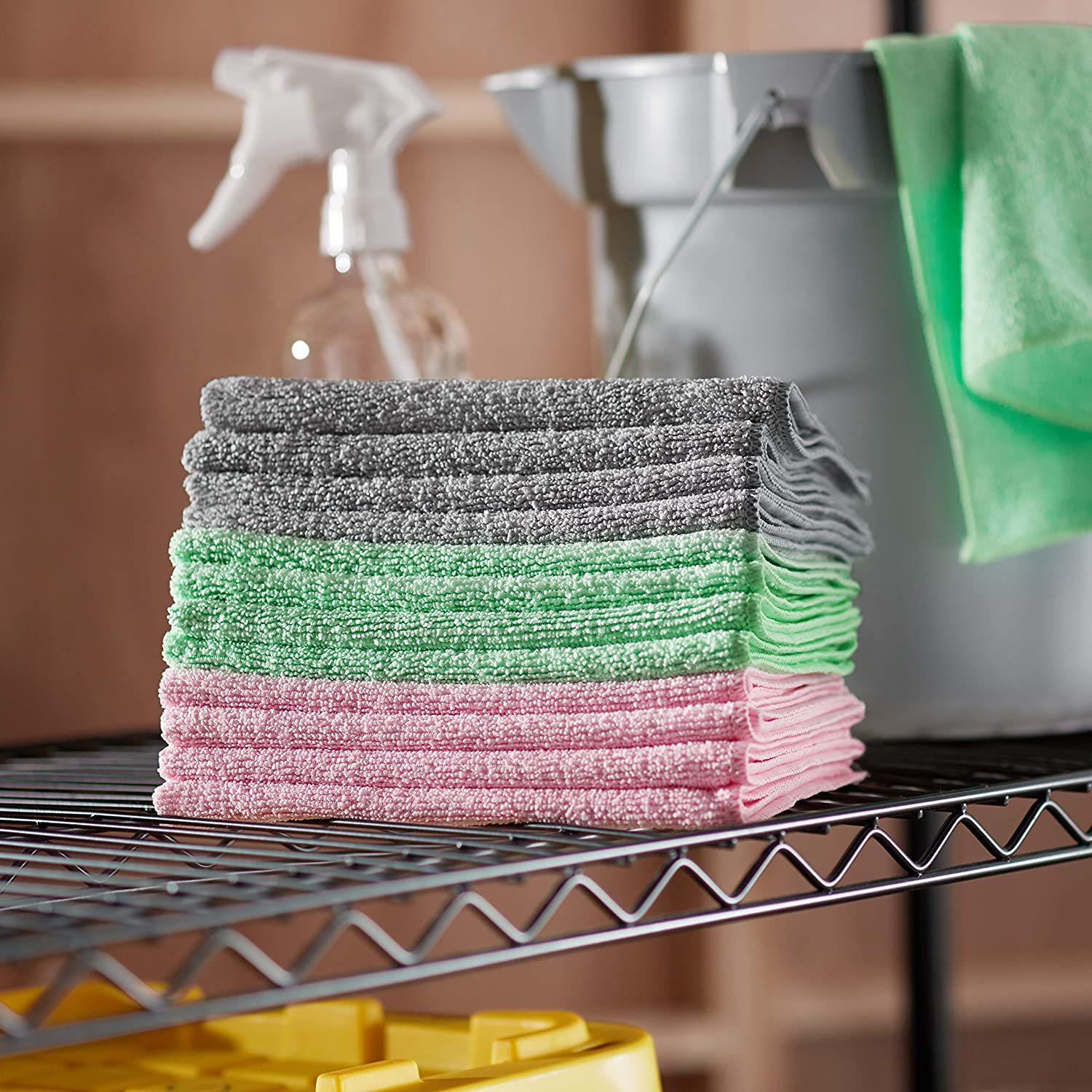 Stock Up and Save on Microfiber Cloths on Amazon