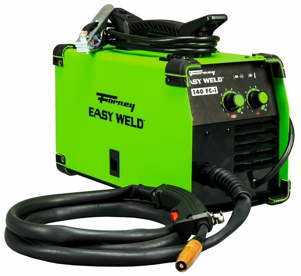 Forney Easy Weld 140 FC-i Flux-Core Wire Welder, white background