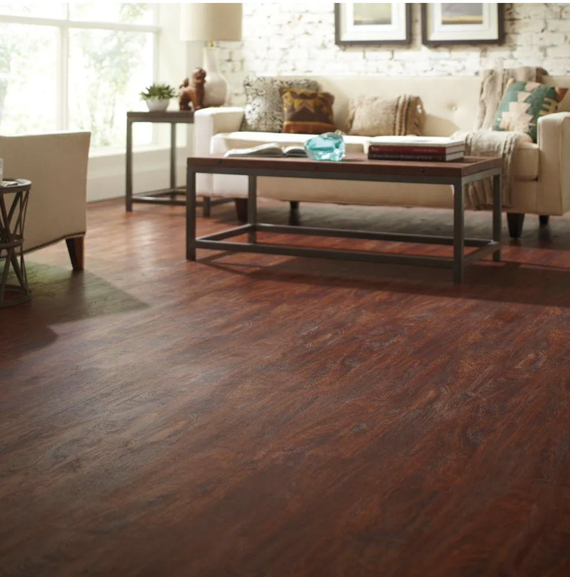 Home Depot flooring surprises cherry wood