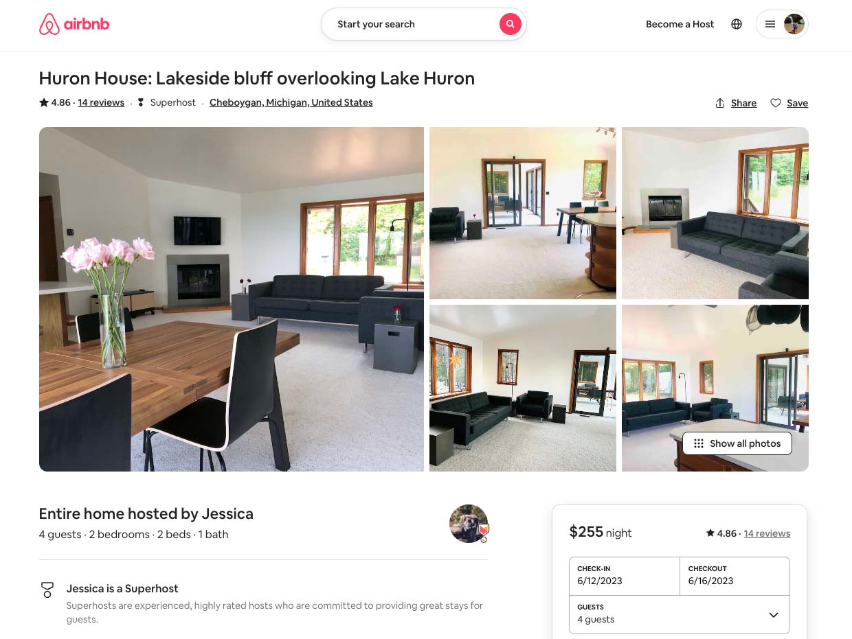 Airbnb Review Listing