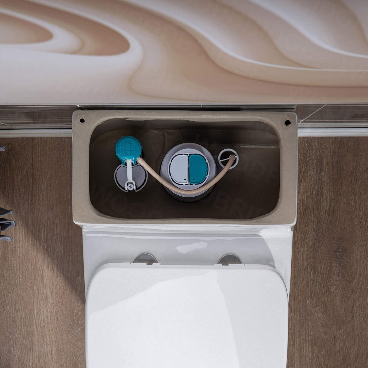 types of toilets - dual flush toilet