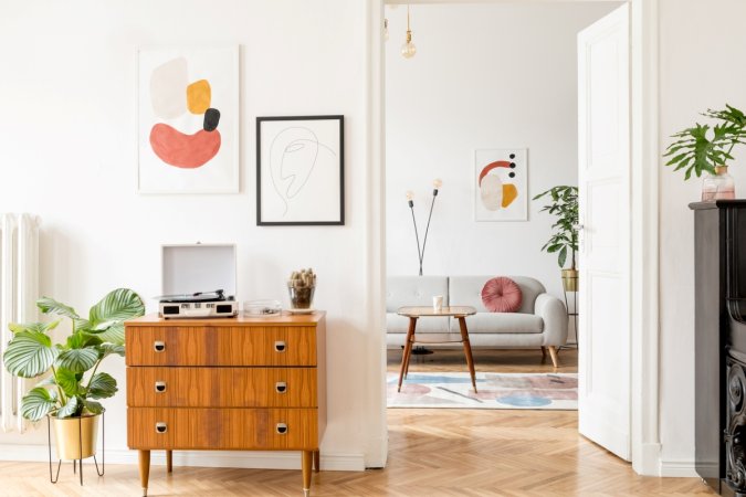 Match Your Home Style with Your Decorating Style - view into living room