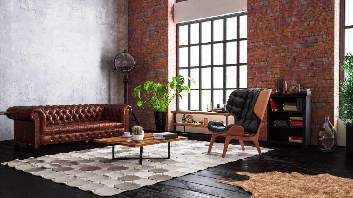 Match Your Home Style with Your Decorating Style - industrial interior