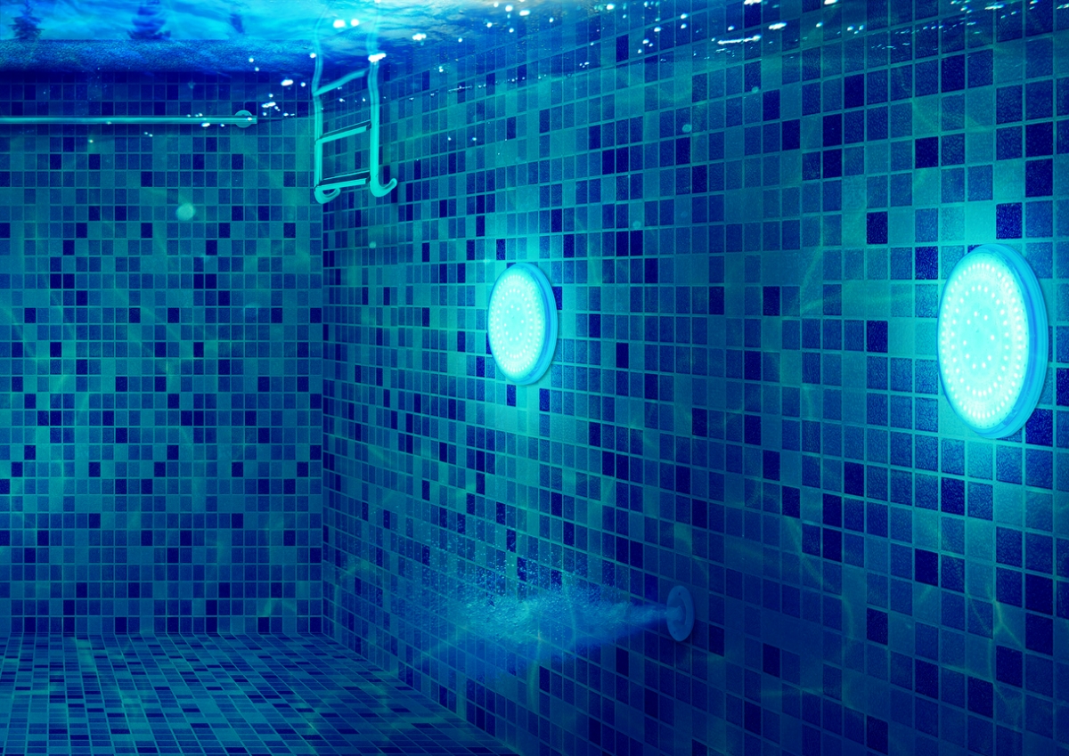 pool lighting ideas - pool lights under water