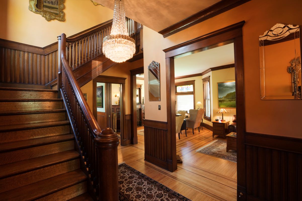 The Most Magical Features of Old Houses - interior foyer
