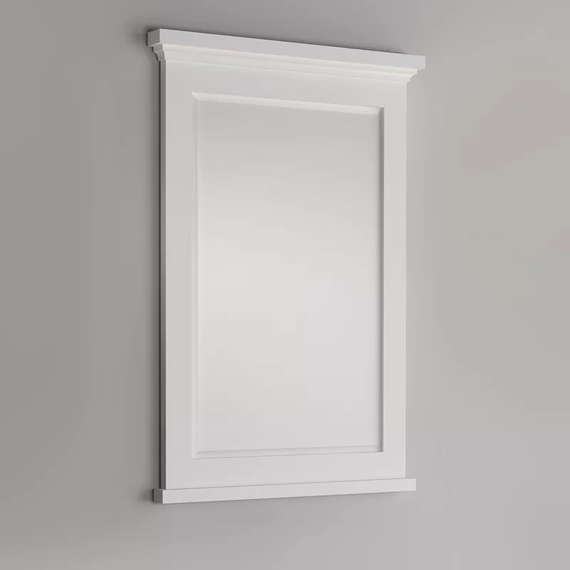 mirror frame rectangle mirror with crown molding