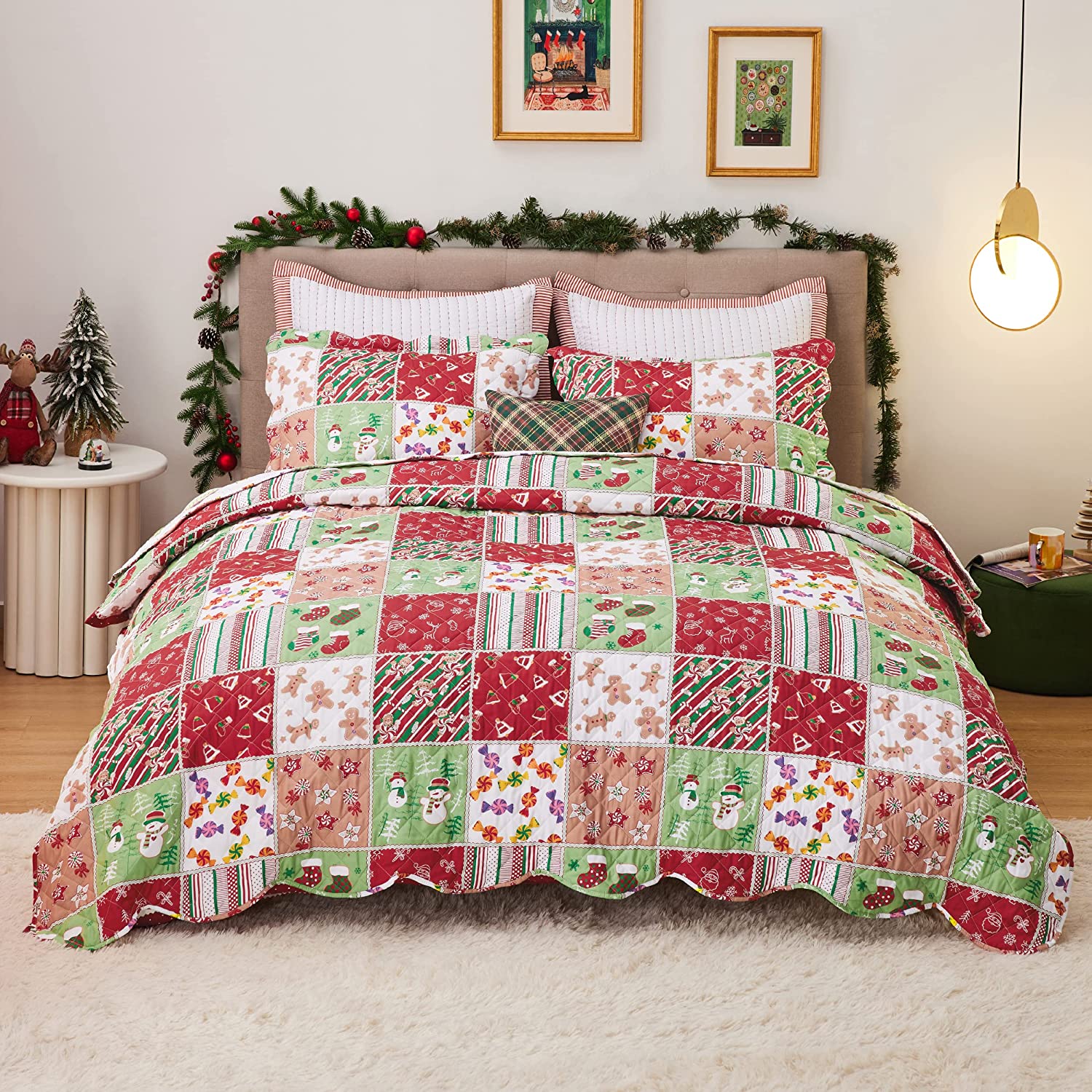 Amazon-christmas-decor-comforter