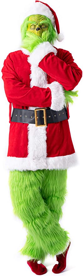 Amazon-holiday-party-grinch-costume