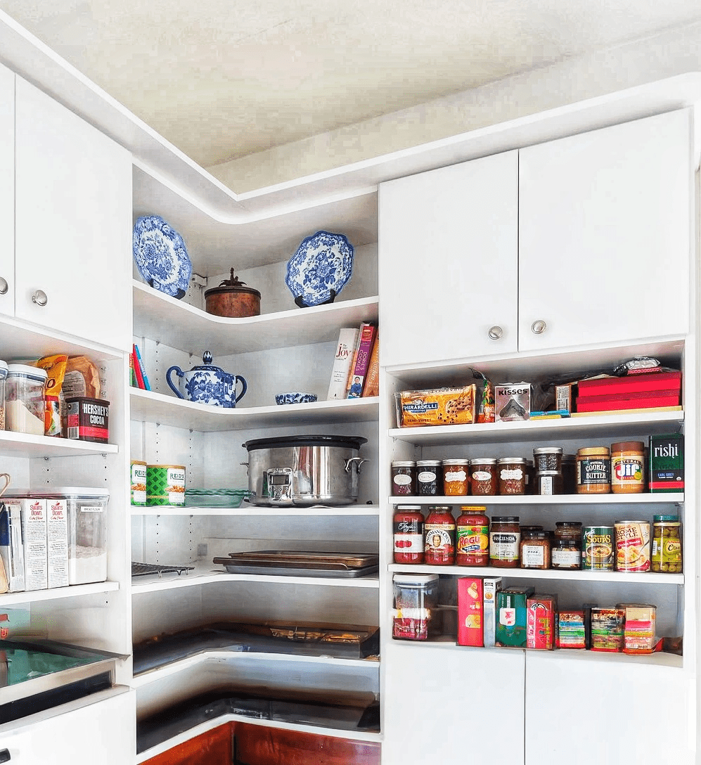 Pantry-laundry-combo-Pantry-Area-Molded-Cabinets-in-corner.