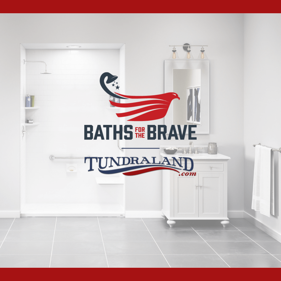 Tundraland Baths for the Brave on Veterans Day logo image