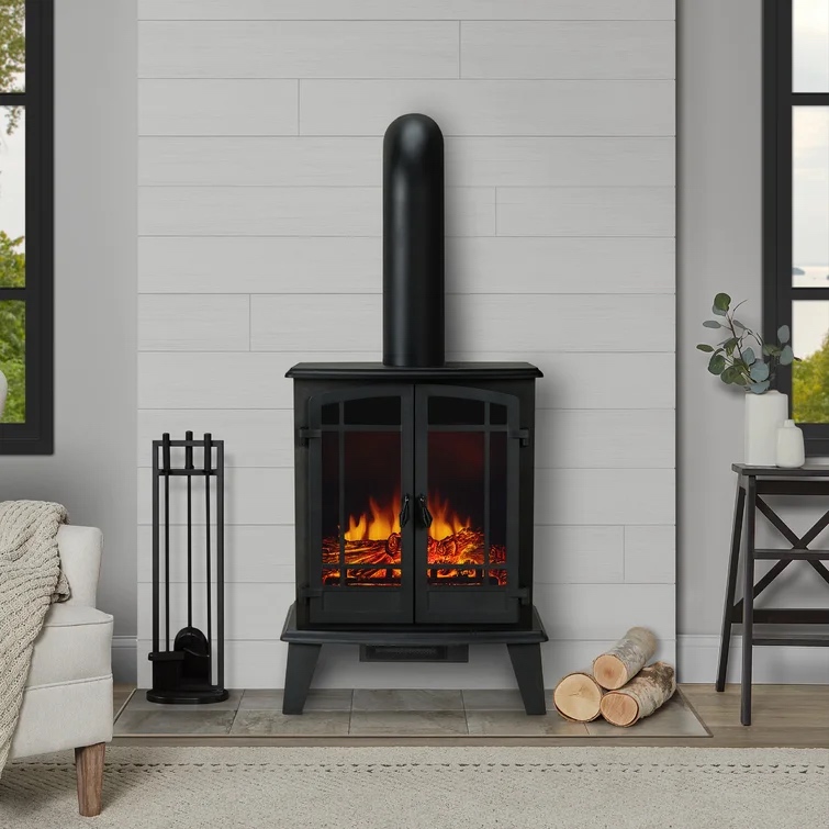 Wayfair winter decor ideas indoor electric fireplace