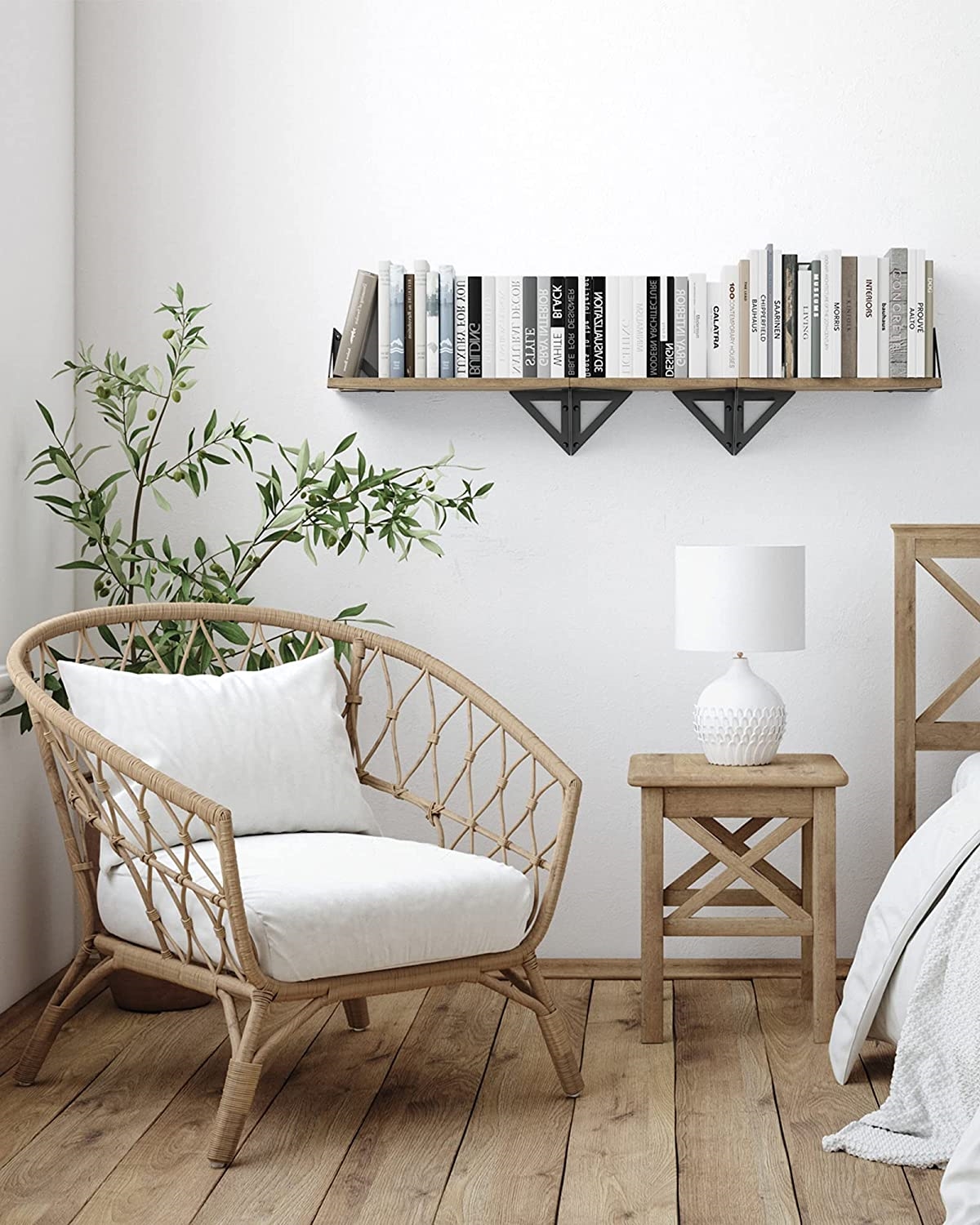 apartment decor ideas - bed side chair