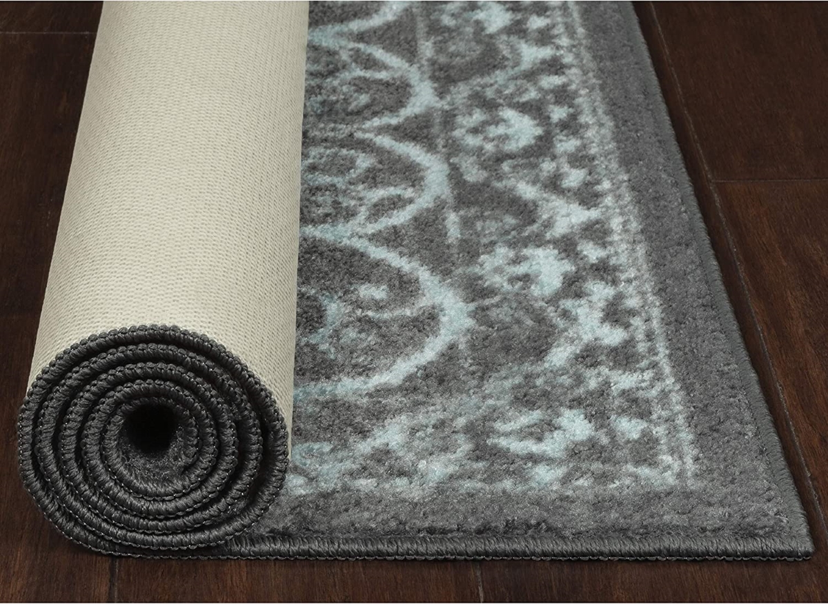types of rugs - half rolled rug