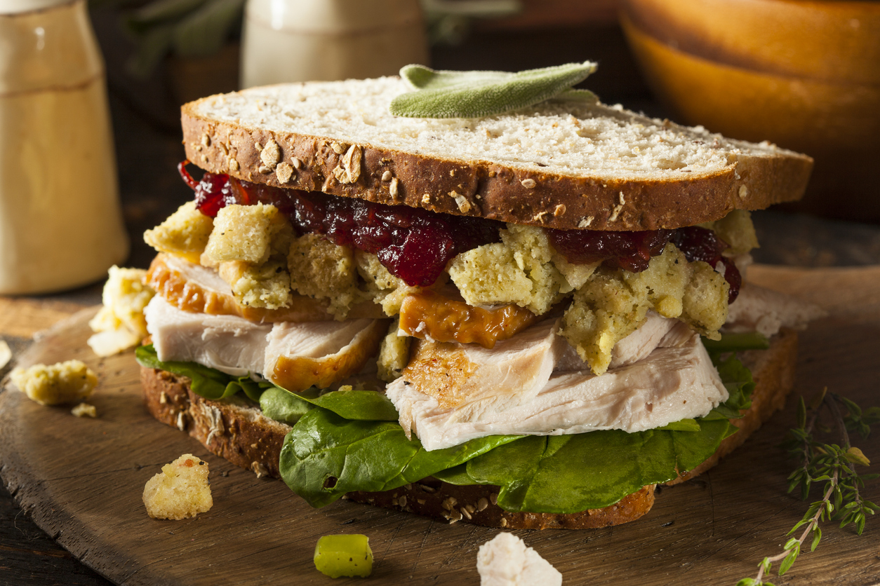 iStock-520361993 turkey shortage thanksgiving leftover sandwich
