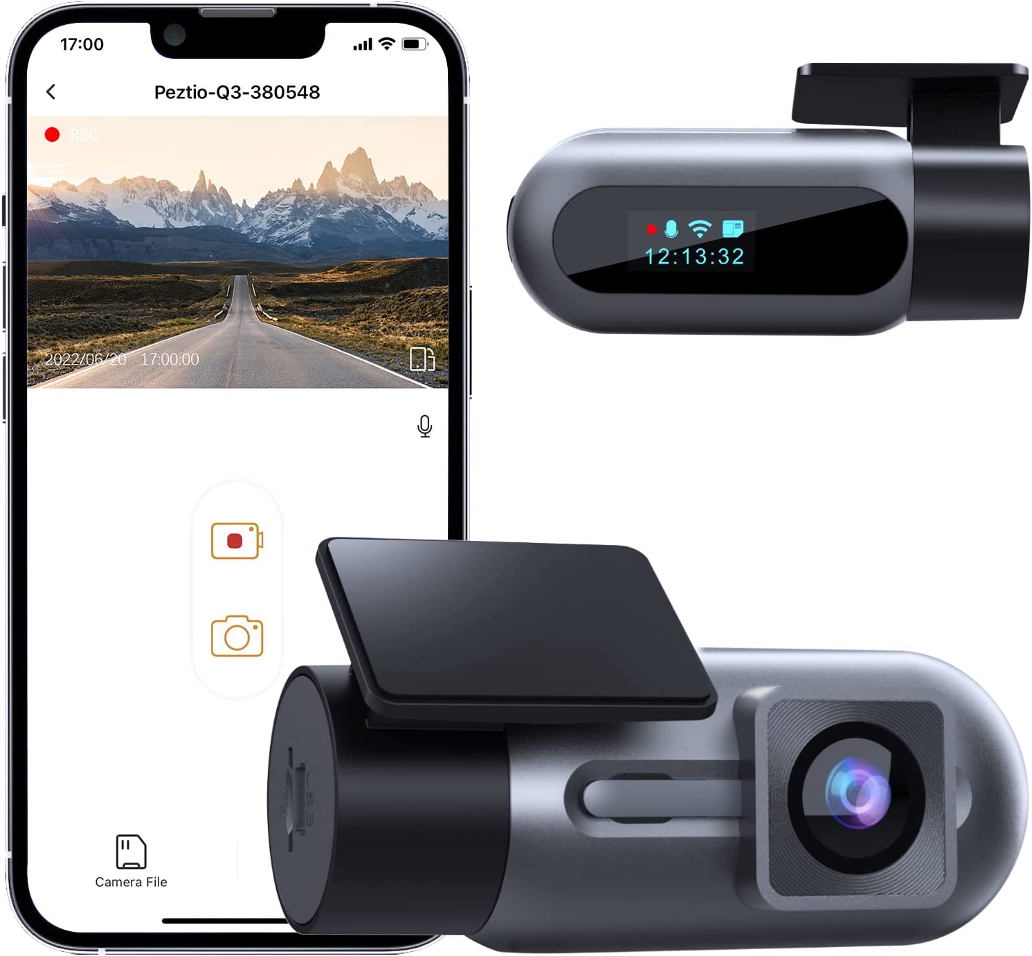 Amazon stocking stuffers for people who love cars dash cam with night vision.jpg