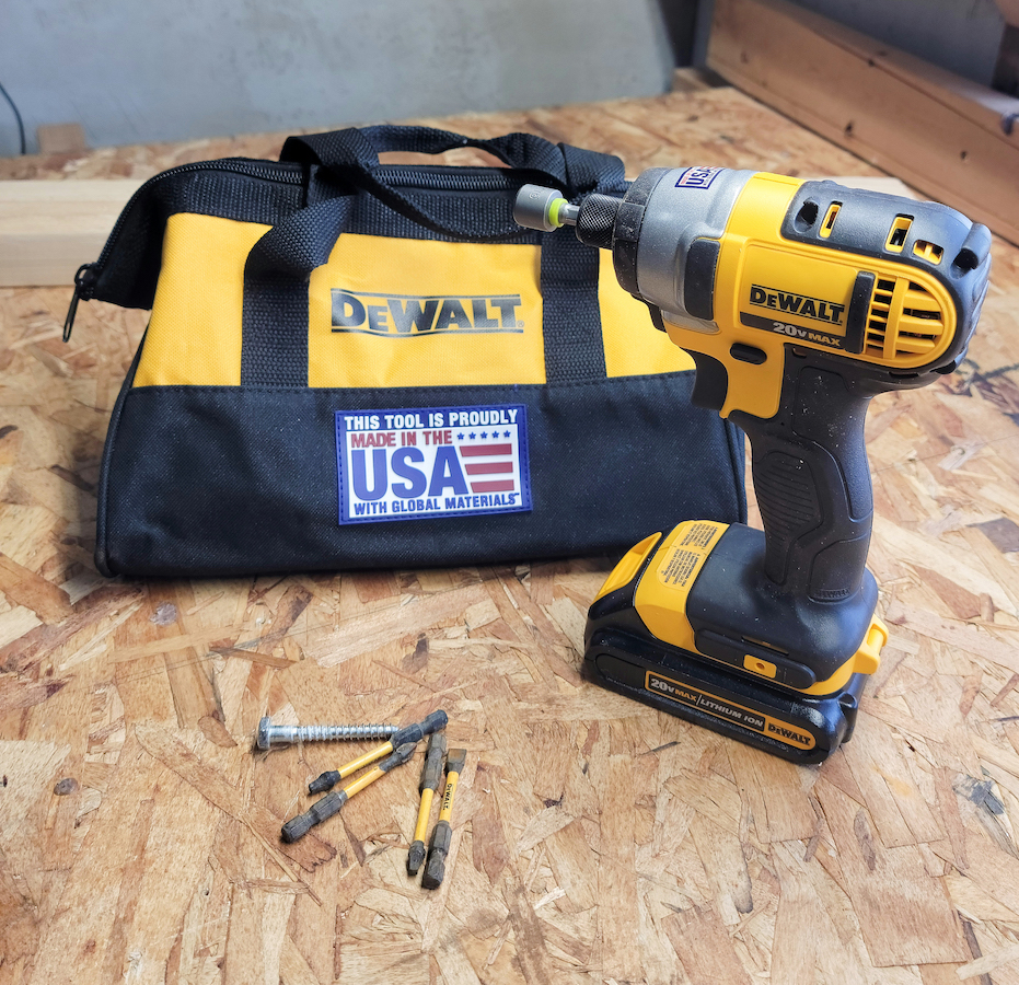 The Best Power Tools and DIY Products Option DeWalt 20V MAX Lithium-Ion Compact Drill Driver Kit