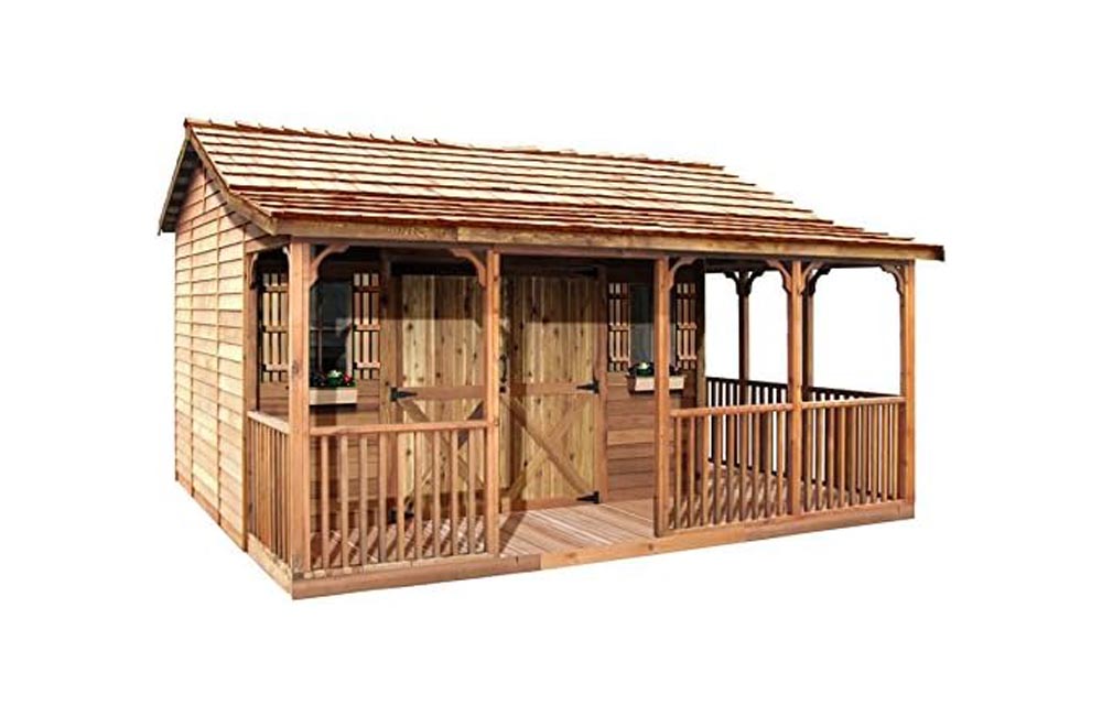 Kit Homes Option Cedarshed FarmHouse