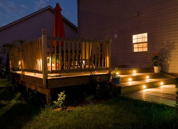 Outdoor Lighting Ideas: Deck Lighting