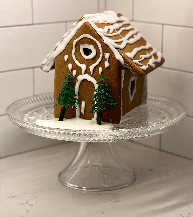 gingerbread house real estate listing - amy