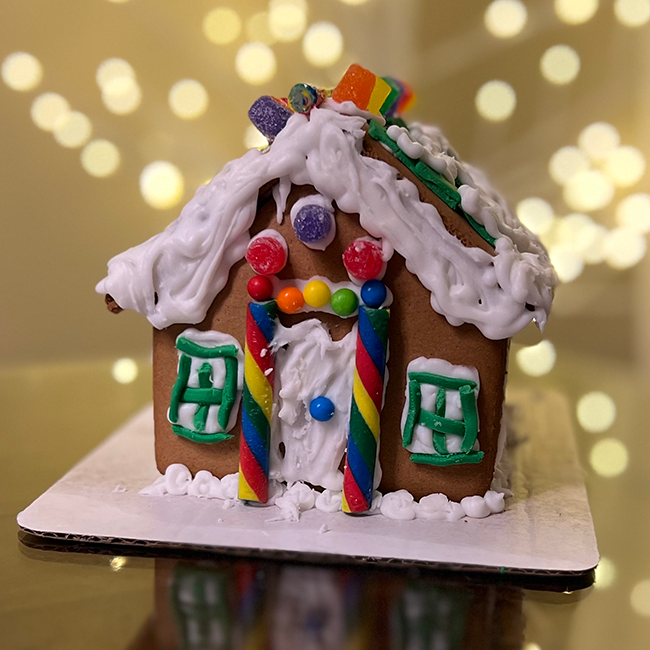 gingerbread house real estate listing - beth