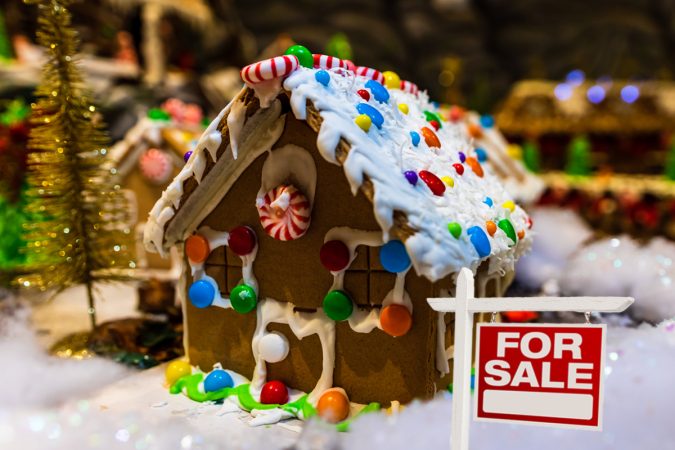 21 Sugarcoated Real Estate Listings for Real-Life Gingerbread House Builds