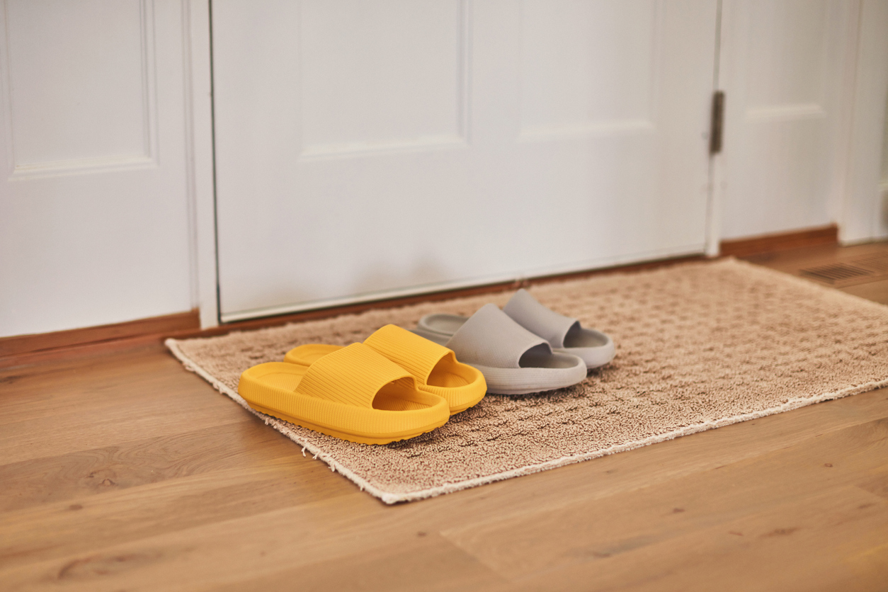 iStock-1339738205 cleaning resolutions sandals at front door.jpg