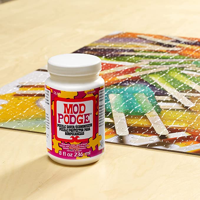 mod podge puzzle glue for how to glue a puzzle