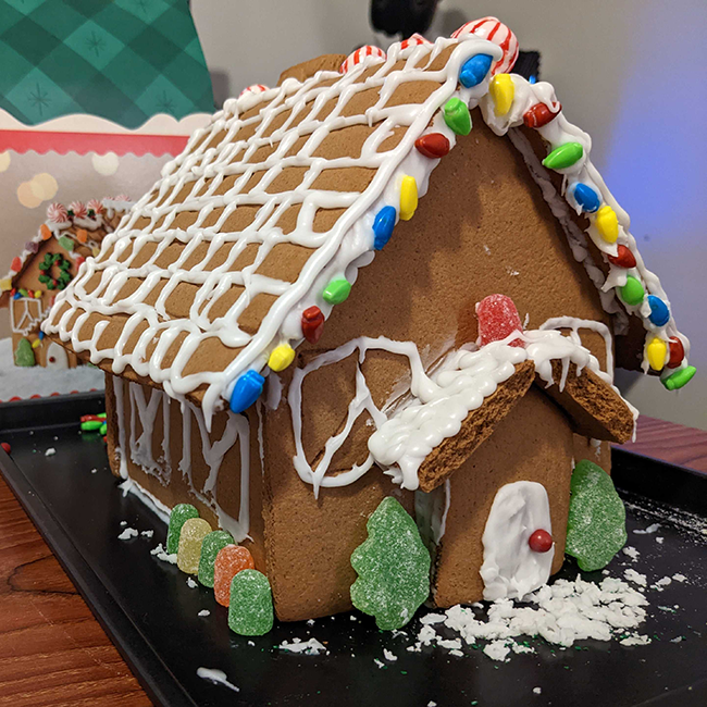 gingerbread house real estate listing - phillip