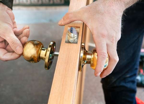 How to Lock a Door without a Lock: Remove Door Handle