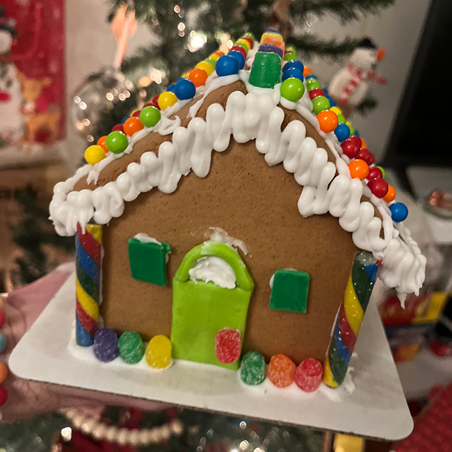 gingerbread house real estate listing - sabrina