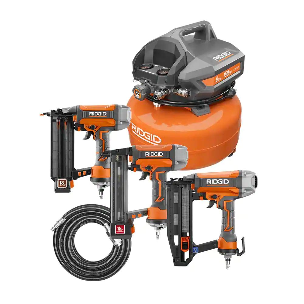 Best Home Depot Presidents’ Day Sales: Ridgid Compressor and Nail Guns
