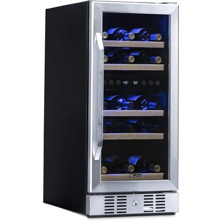  The Best Undercounter Refrigerators Option: Newair 15-Inch, 29-Bottle Dual Zone Wine Fridge