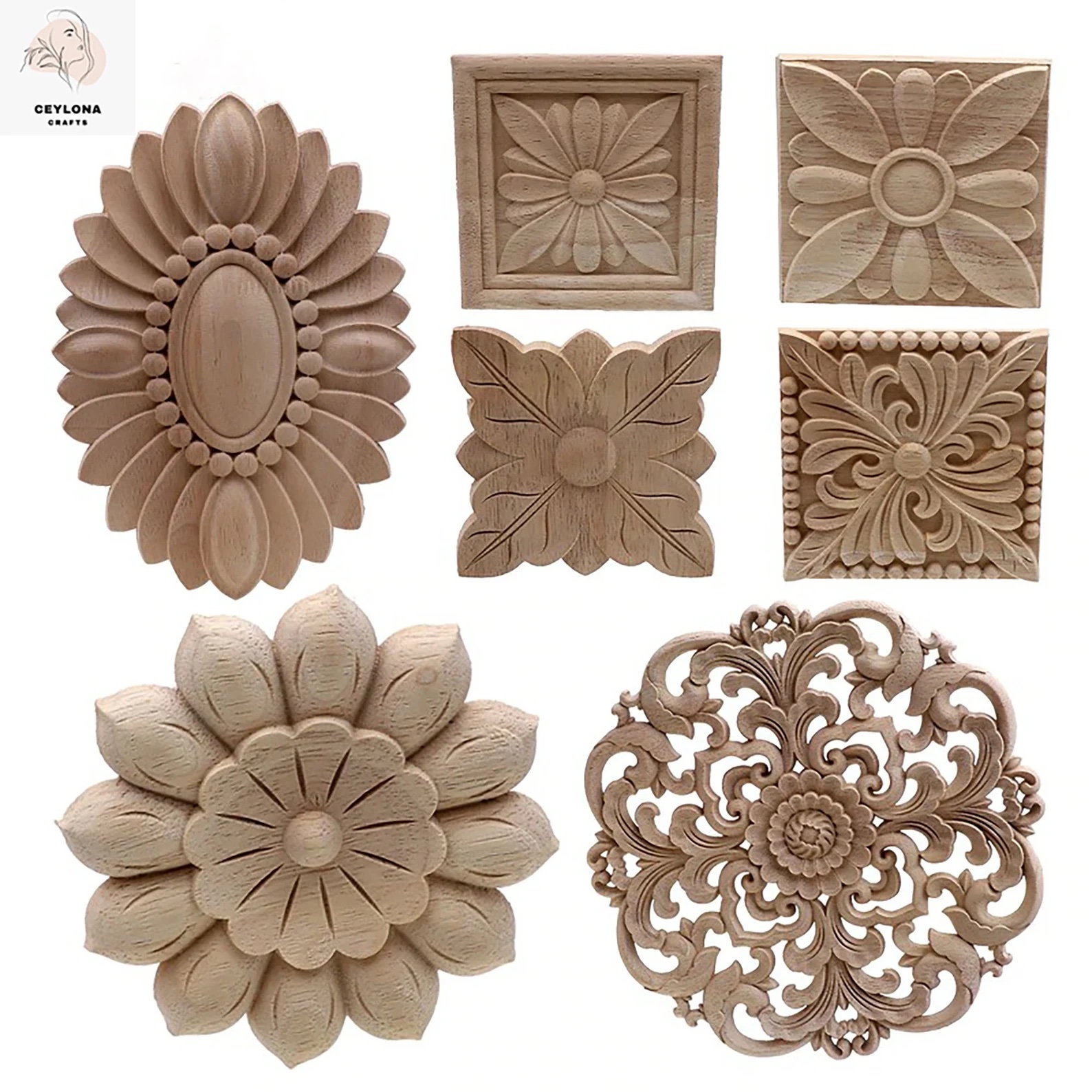 Etsy renew old wood furniture carved wood appliques