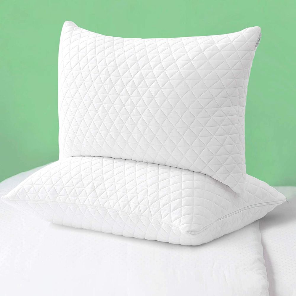 The Best Bedding Deals: ASHOMELI Shredded Memory Foam Pillows