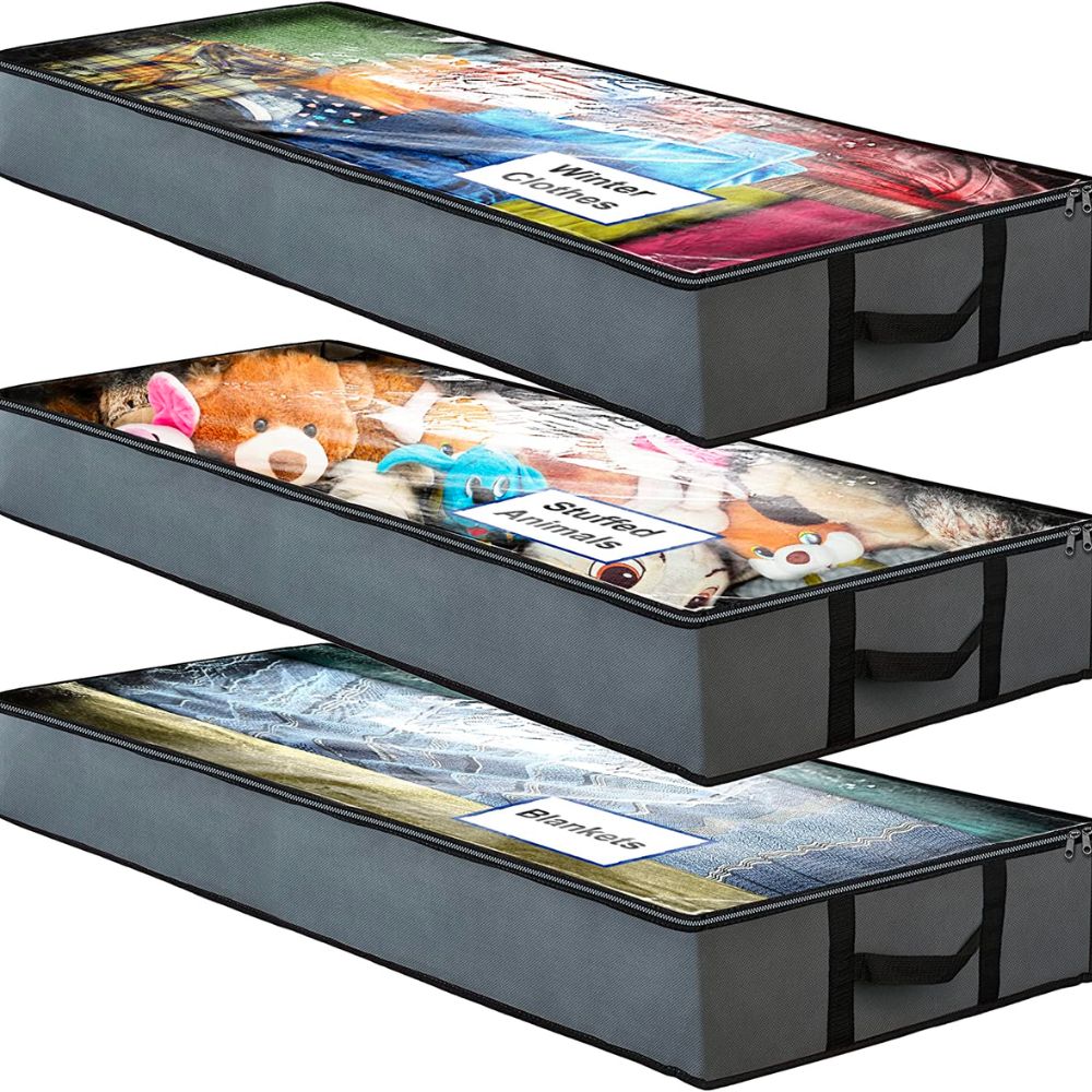 The Best Organization Products Under 50 Option: Underbed Storage Bags