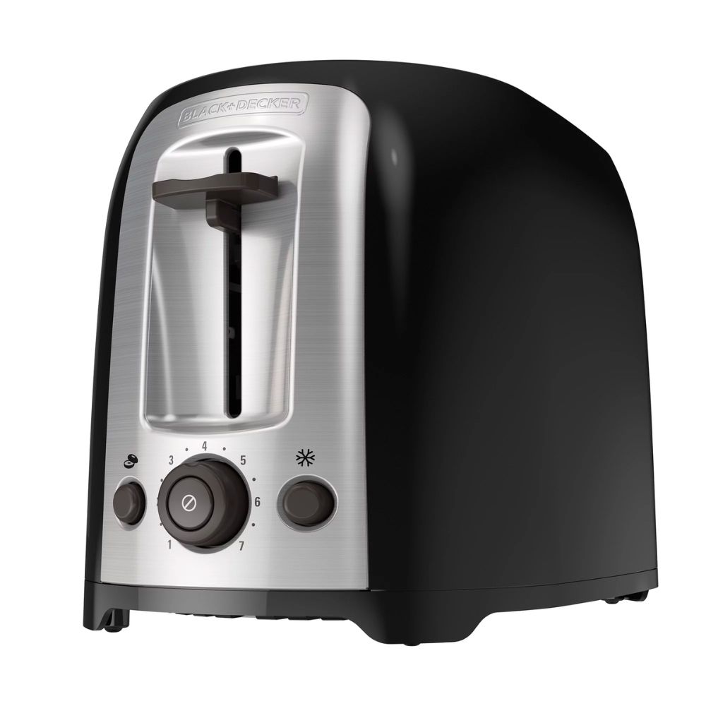 The Best Small Kitchen Appliance Deals to Shop in January: BLACK+DECKER 2-Slice Extra Wide Slot Toaster