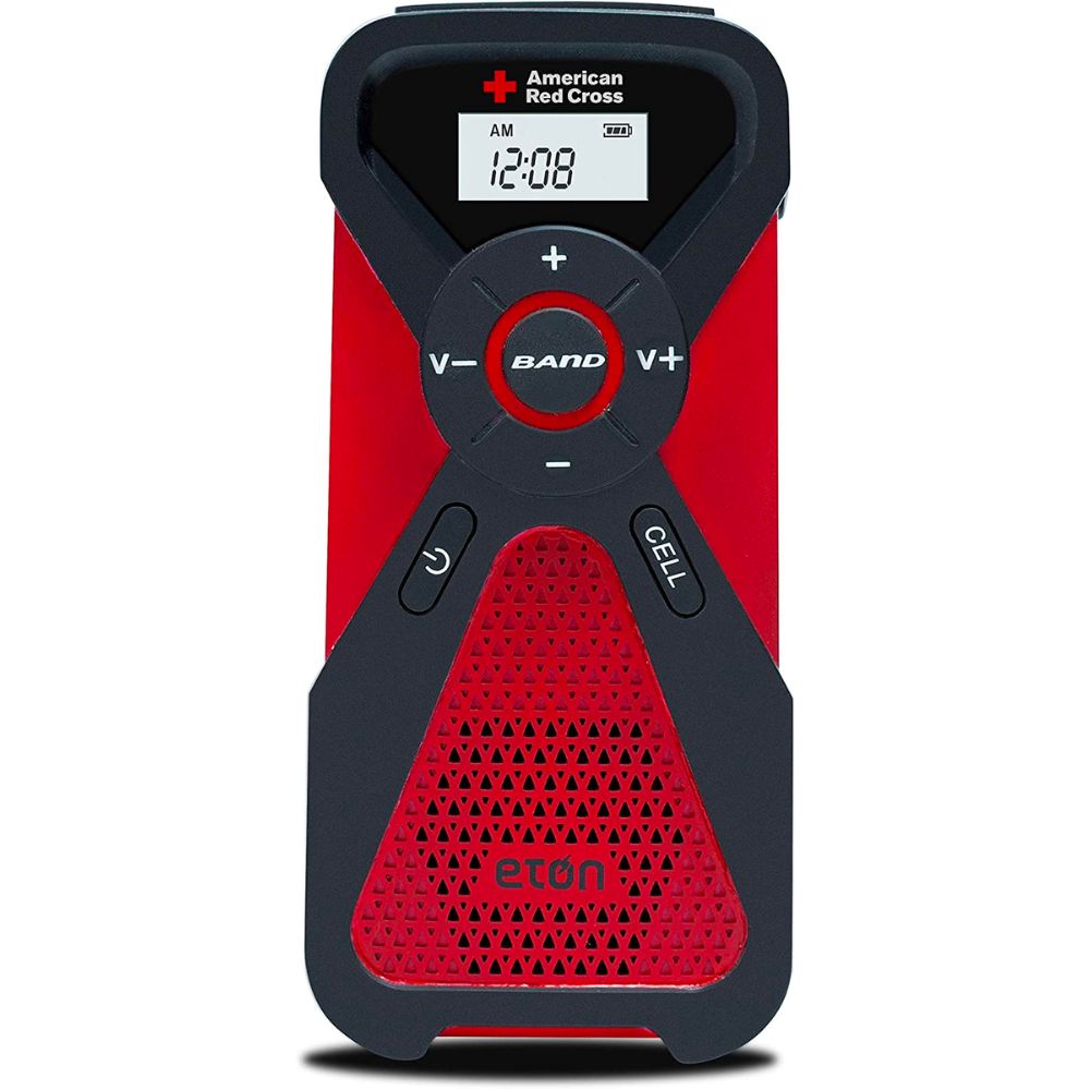 The Best Smart Home Devices Option: American Red Cross FRX3 Hand Crank Weather Alert Radio