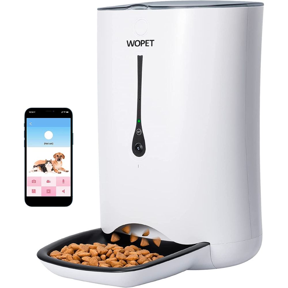 The Best Smart Home Devices Option: WOPET Automatic Pet Feeder