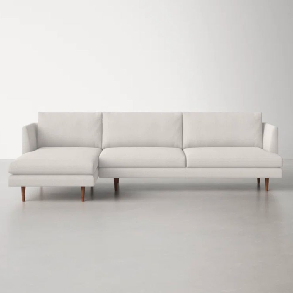 The Best Sofas Deals Option: AllModern Miller 2-Piece Upholstered Sectional