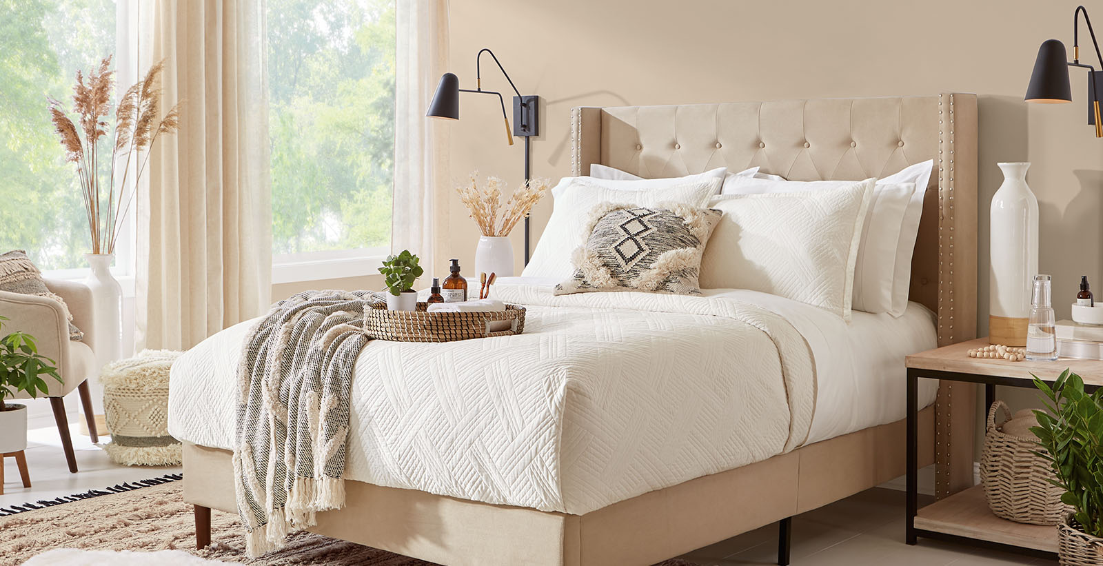 the best paint colors for a restful sleep bedroom cozy eclectic brown beige