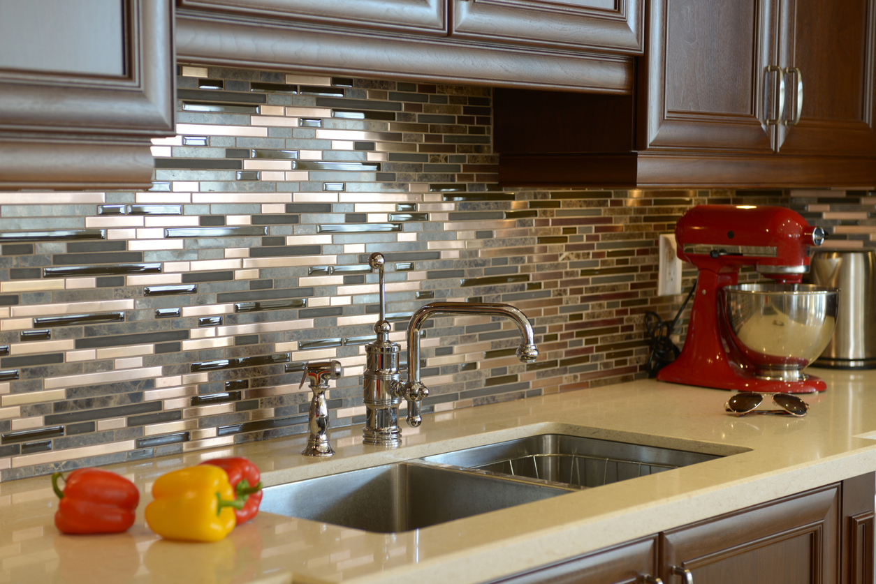 iStock-174423427 real estate agents dont want kitchen with multicolored tiles backsplash