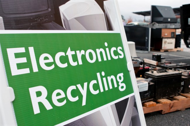 new year new skill home tech support - electronics recycling