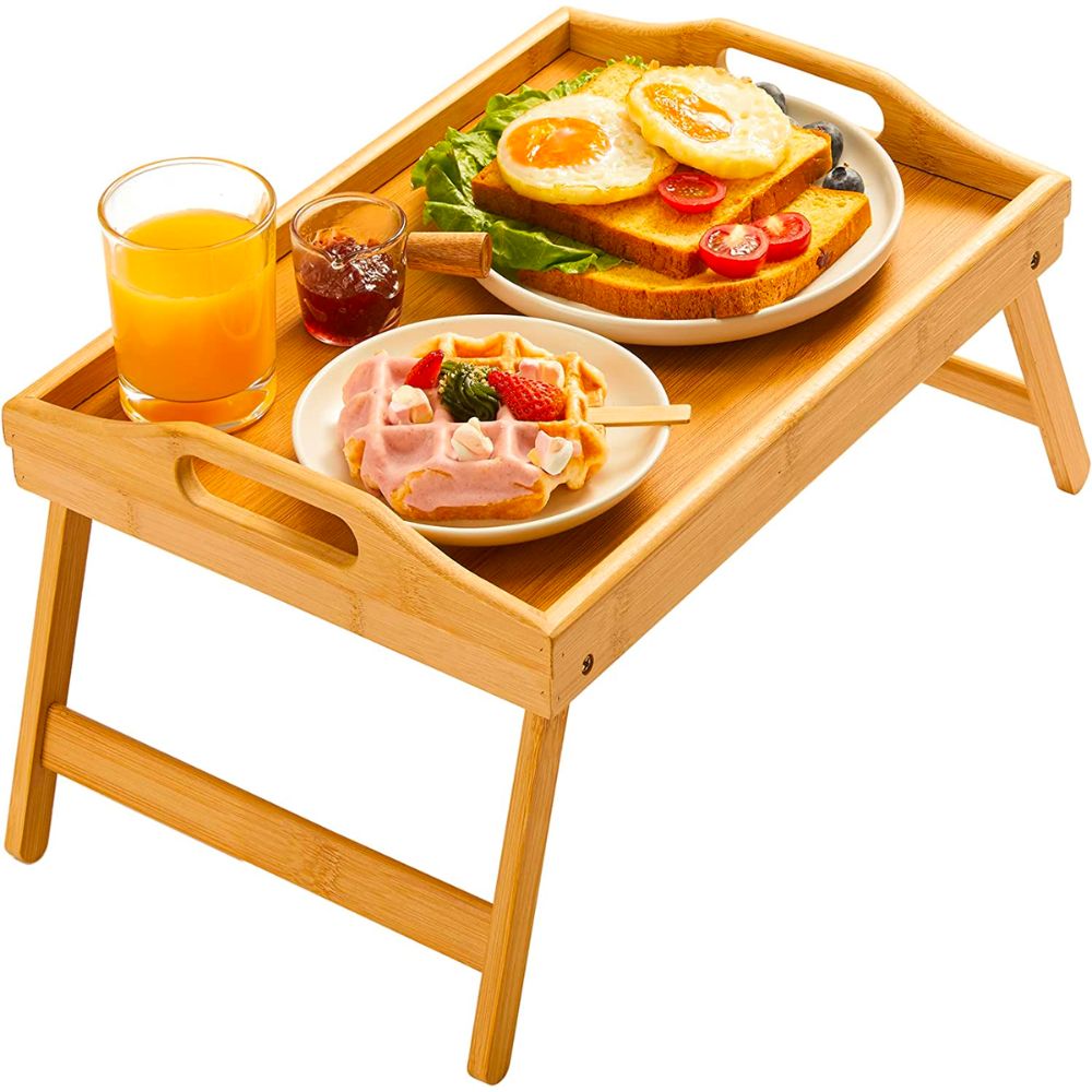 Best Things Under $100 for an At-Home Date Night on Valentine's Day: Breakfast in Bed Tray