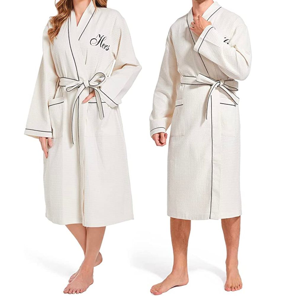 Best Things Under $100 for an At-Home Date Night on Valentine's Day: Matching Robes