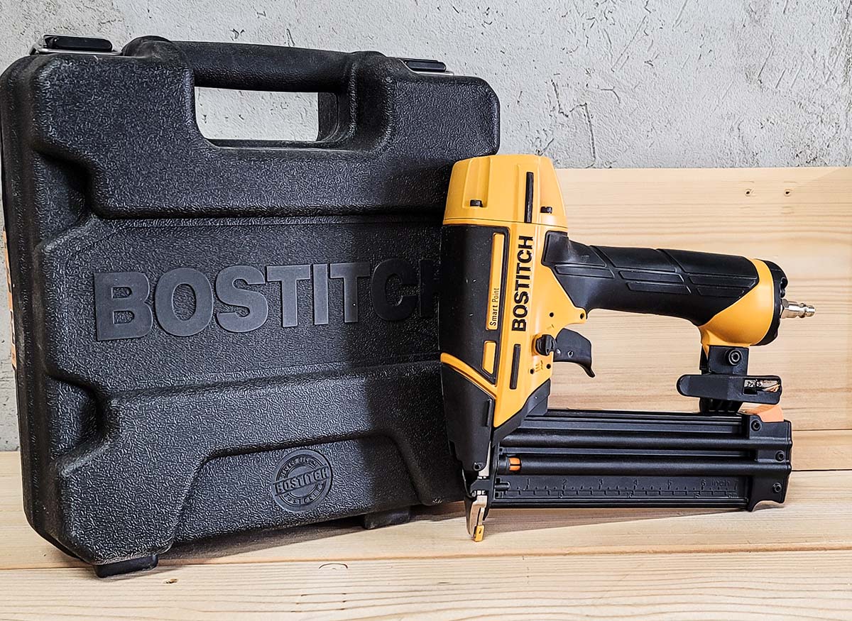 Bostitch Smart Point Brad Nailer Review Tested by Bob Vila