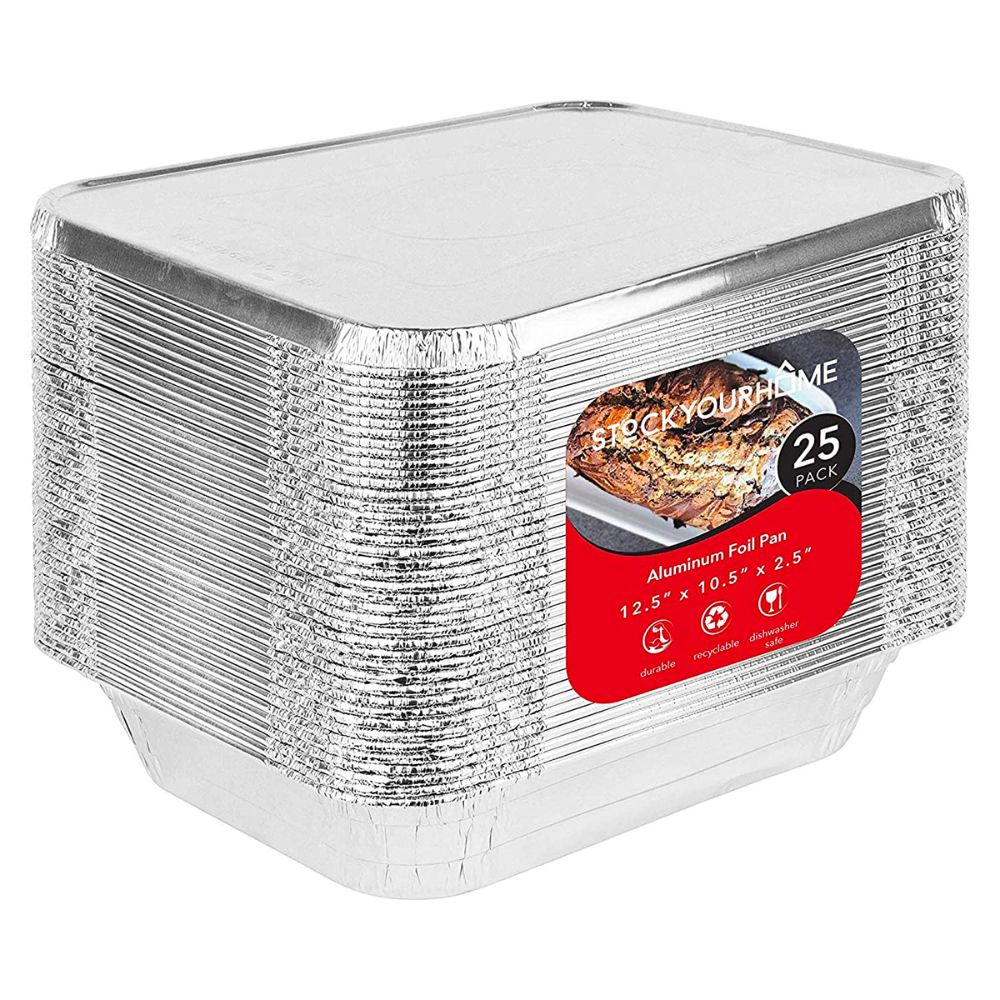 TK Most Important Products for Meal Prep According to Chefs: Aluminum Pans with Lids